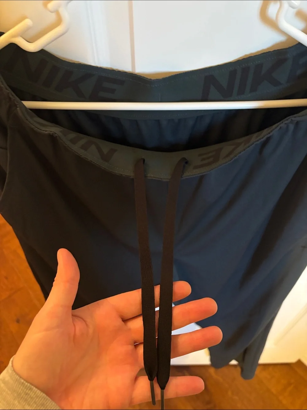 Nike Men’s Black Training Joggers with Elastic Waistband